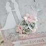 scrapbooking kartki ślub kartka ślubna w pudełku