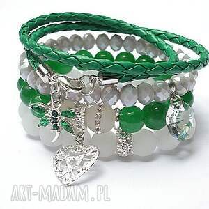 white and emerald set 07-2024