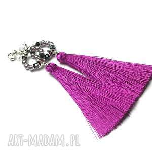 wianki boho radiant orchid 06-06-18 - kolczyki