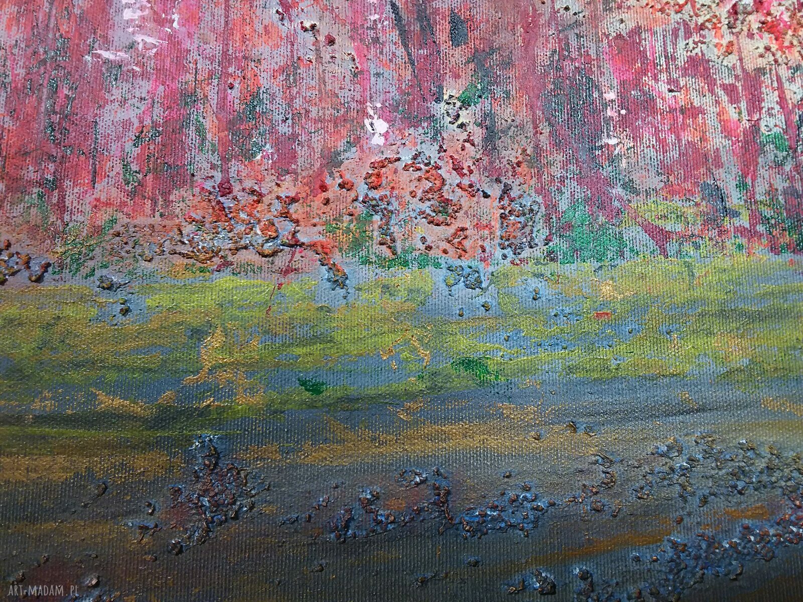 Widok dla Ady - obraz pejzaż 120x80 cm z akrylu na płótnie