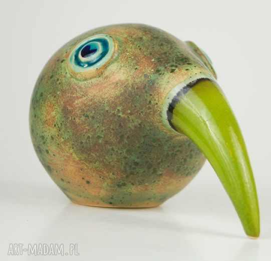 ceramika: Wielki ptak patrzy HandMade