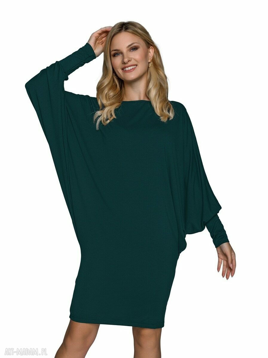 Wielofunkcyjna sukienka nietoperz 3w1 z rękawem kimono - Ella Dora