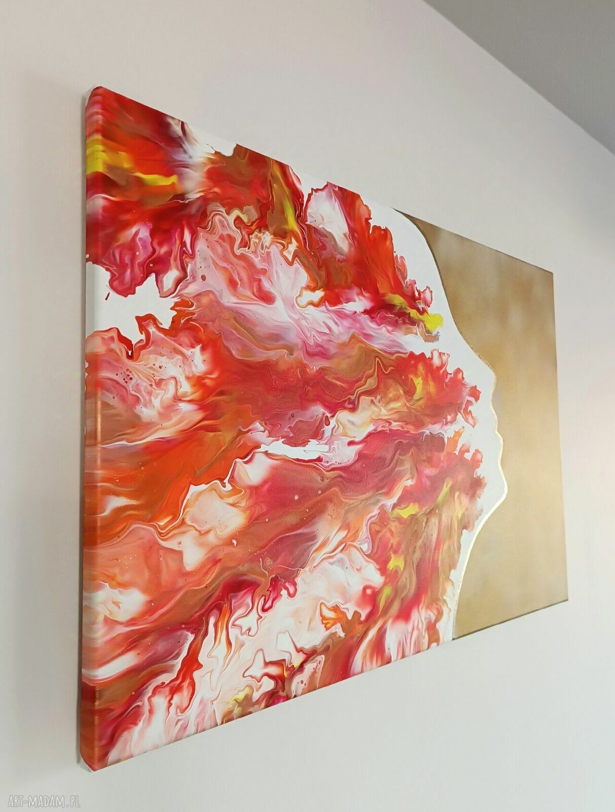 WIND OF CHANGE 60x90 - ręcznie malowany obraz abstrakcyjny
