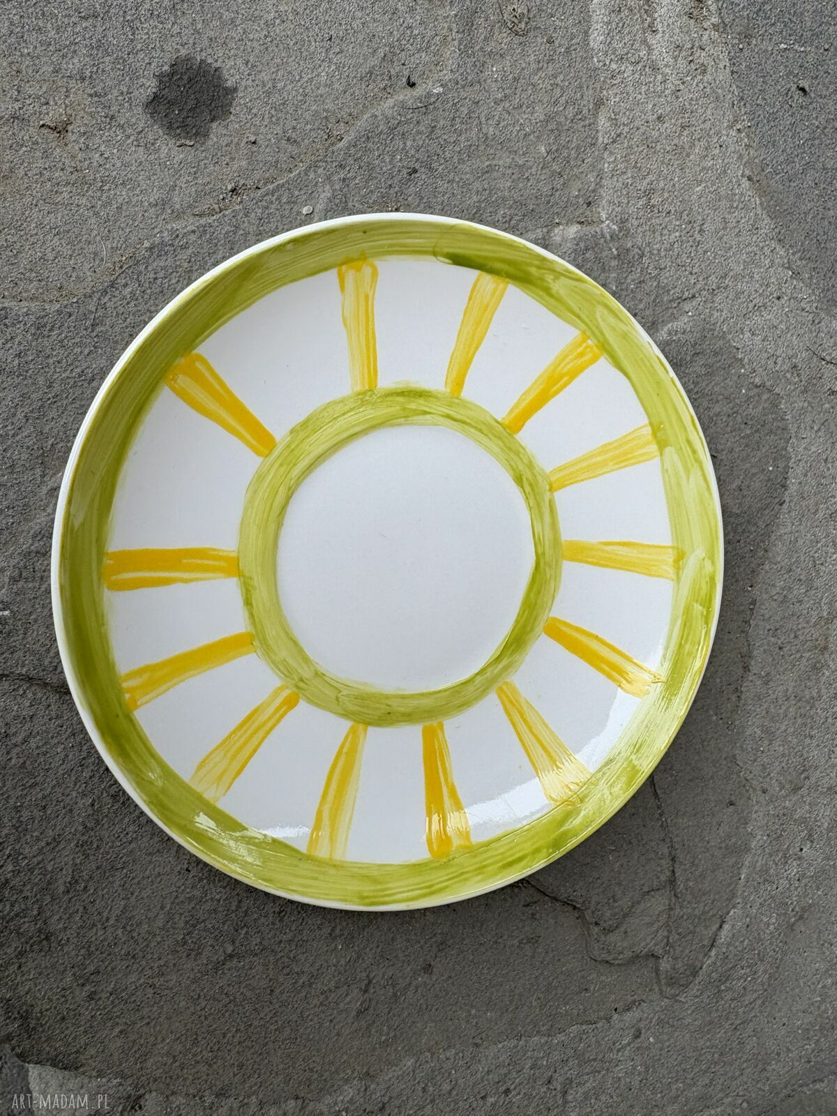 Wiosenna porcelanowa filiżanka ręcznie malowana