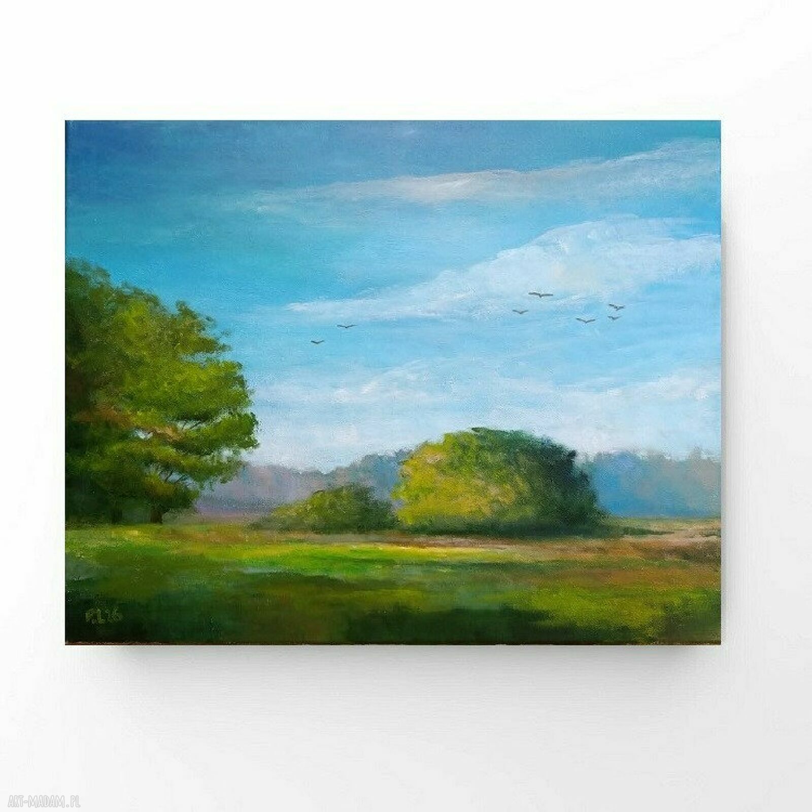 Obraz akrylowy „Wiosna” 40/50 cm na płótnie - gotowy do zawieszenia