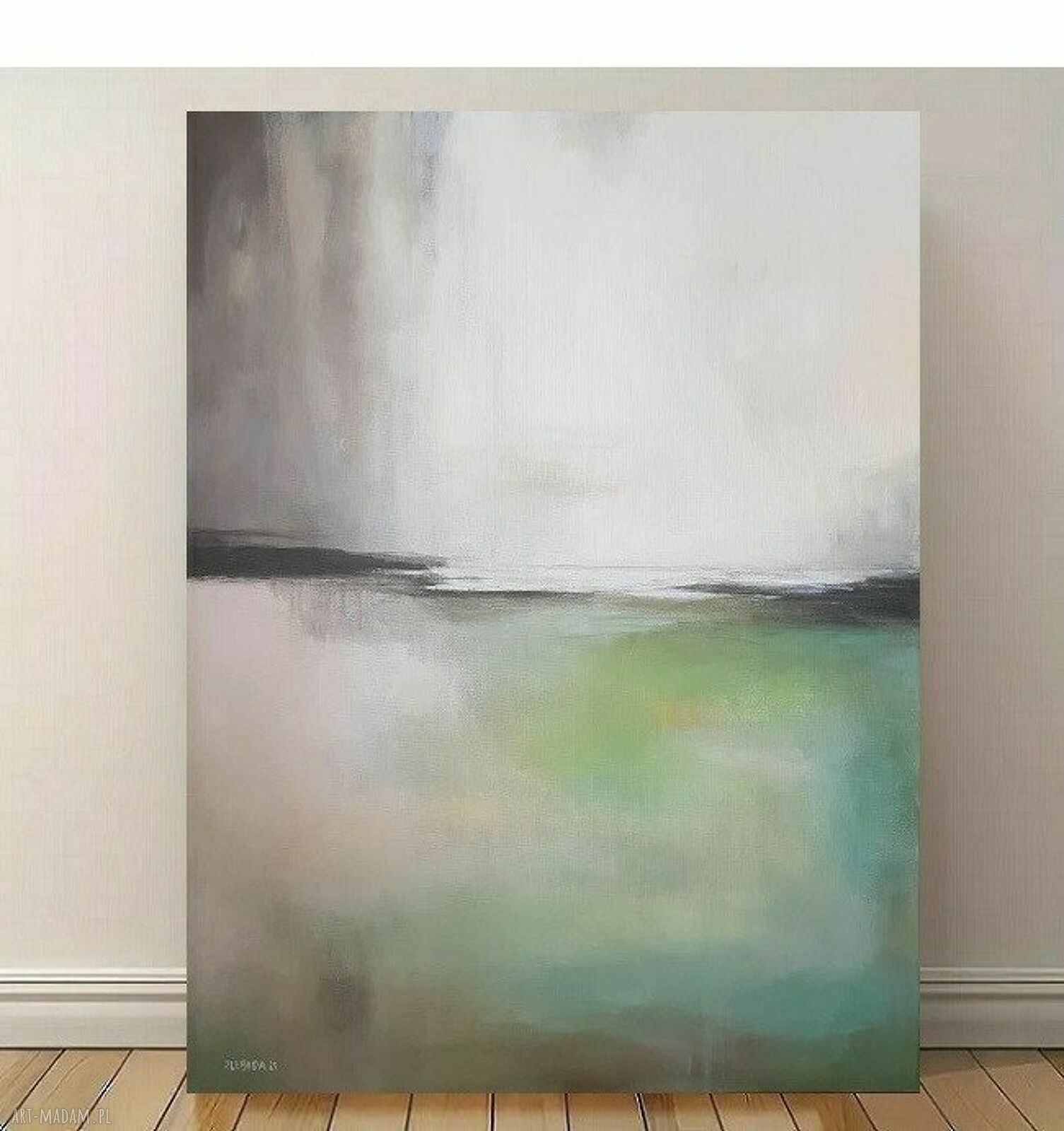 Wiosna - oryginalny obraz akrylowy na płótnie 80x60 cm