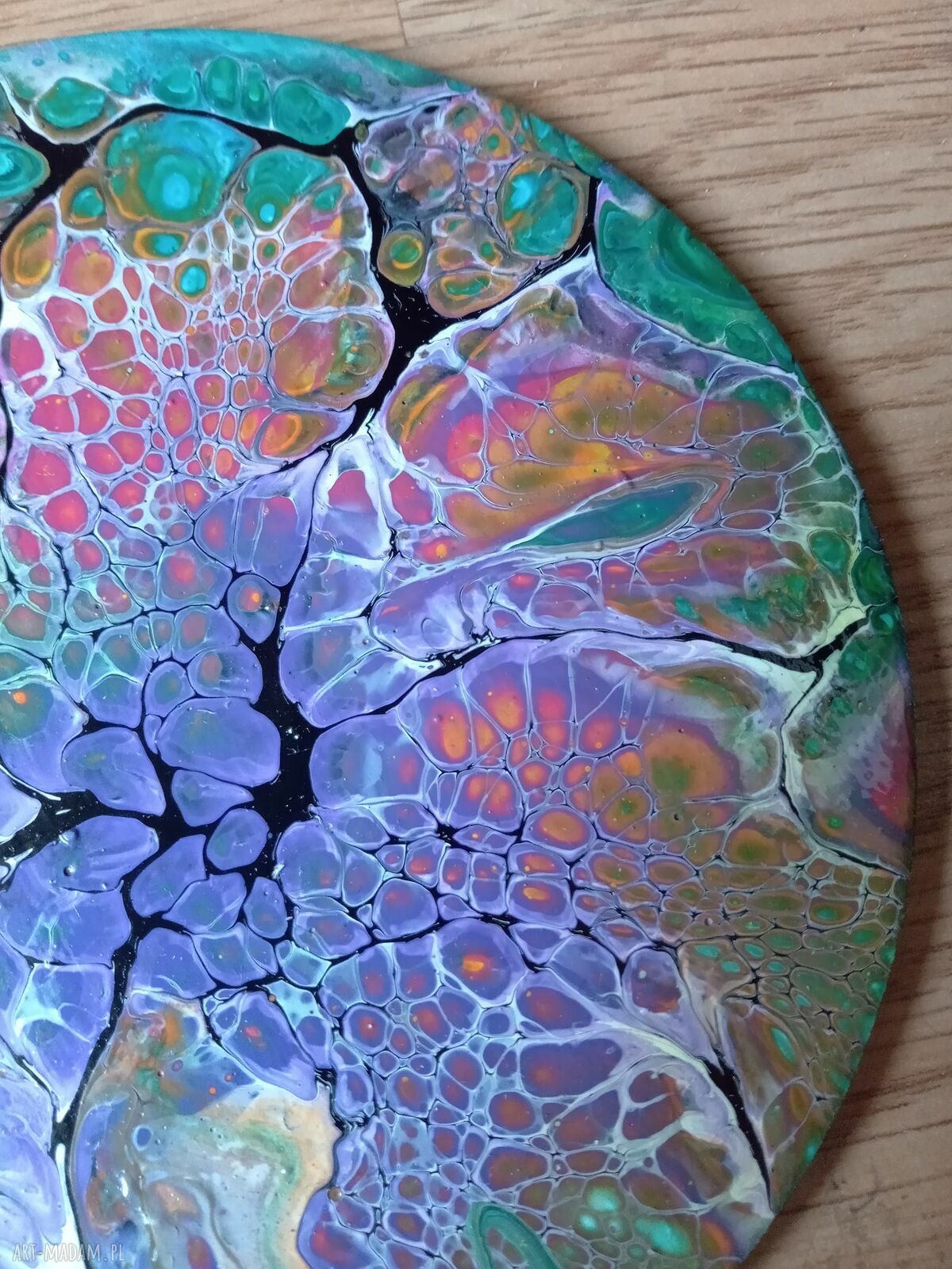 Wir Kolorów - unikalny magnes handmade na lodówkę