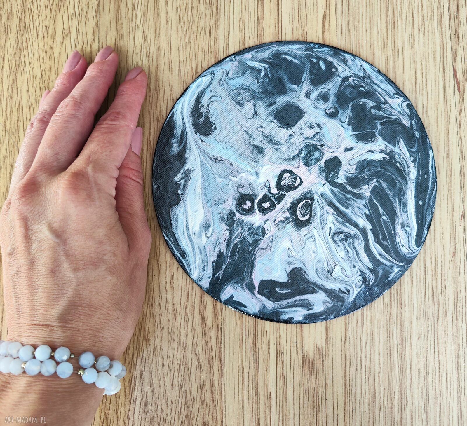 Wir Kolorów - unikalny magnes handmade na lodówkę (15 cm)