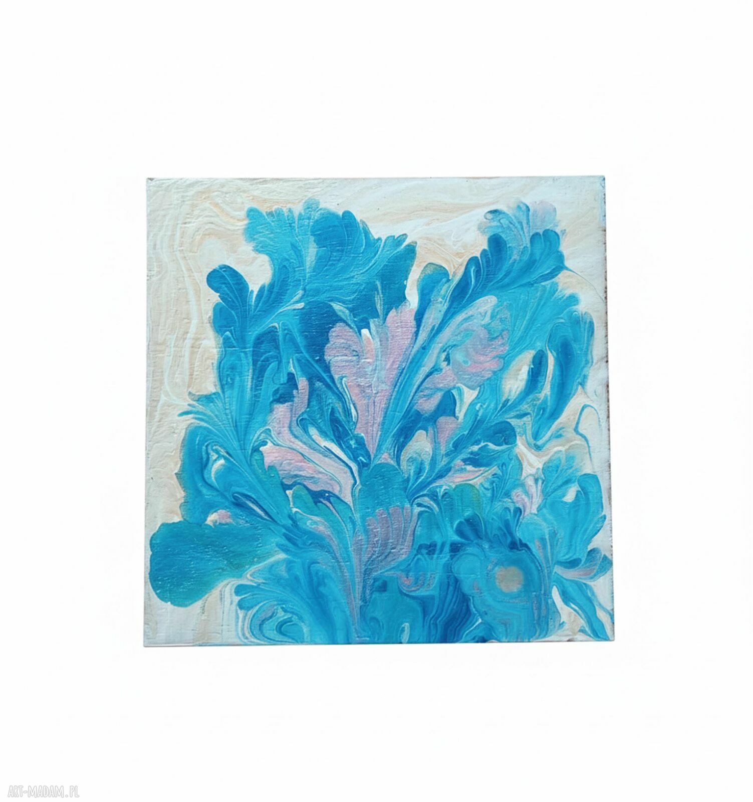 Wir Kolorów - unikalny magnes handmade na lodówkę (10 x 10 cm)