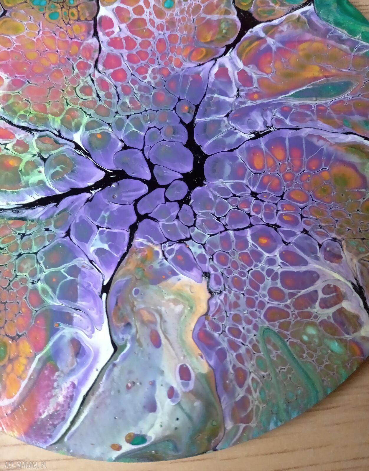 Wir Kolorów - unikalny magnes handmade na lodówkę