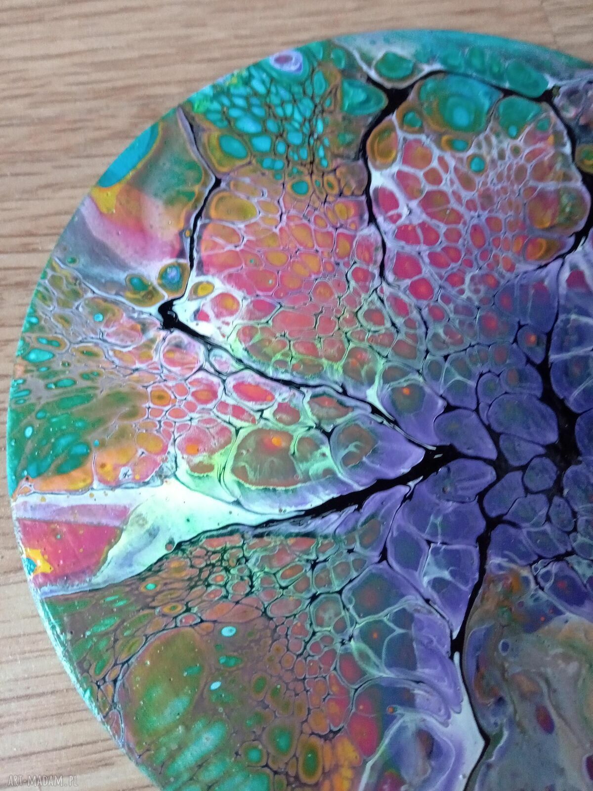 Wir Kolorów - unikalny magnes handmade na lodówkę