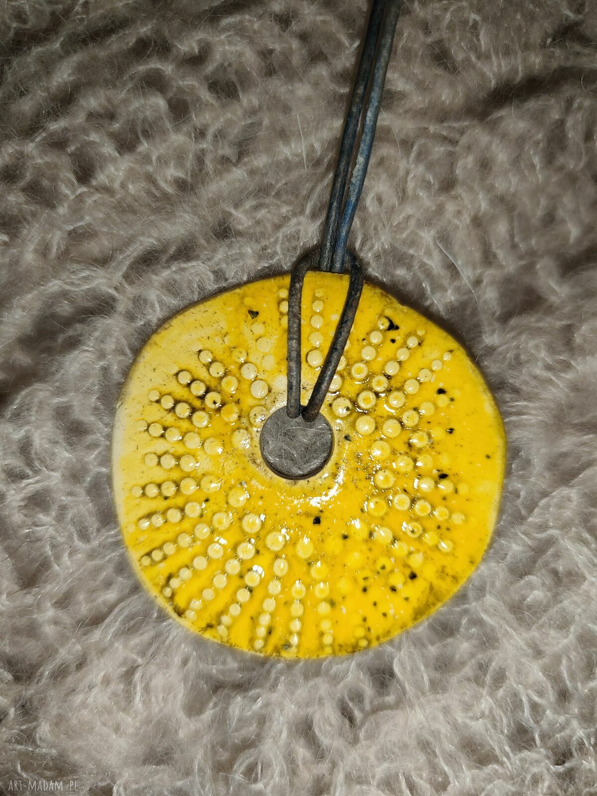 Wisior ceramiczny „Wolna chwila” - motyw natury