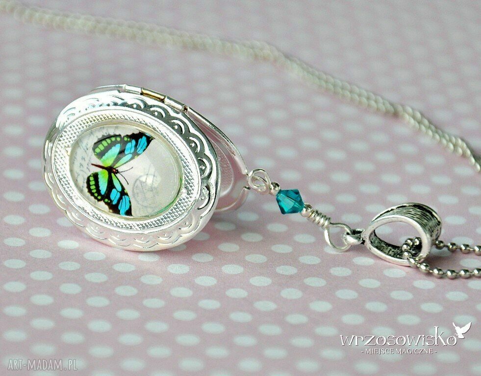 Sekretnik z motylem Hand Made