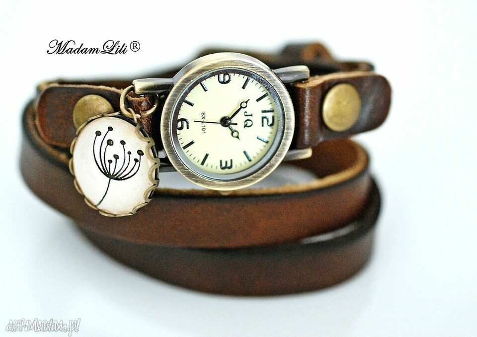 Zawieszka wisiorek motyw okrągła zegarka kluczy naszyjnika