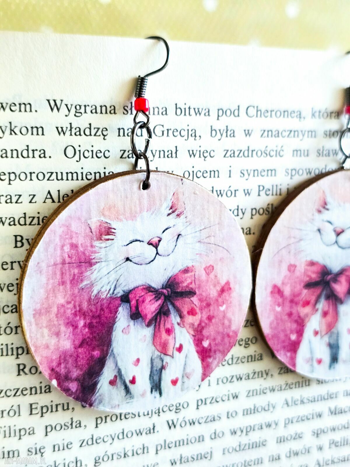 Kolczyki wiszące „Zakochani” - romantyczny dodatek dla każdej kobiety