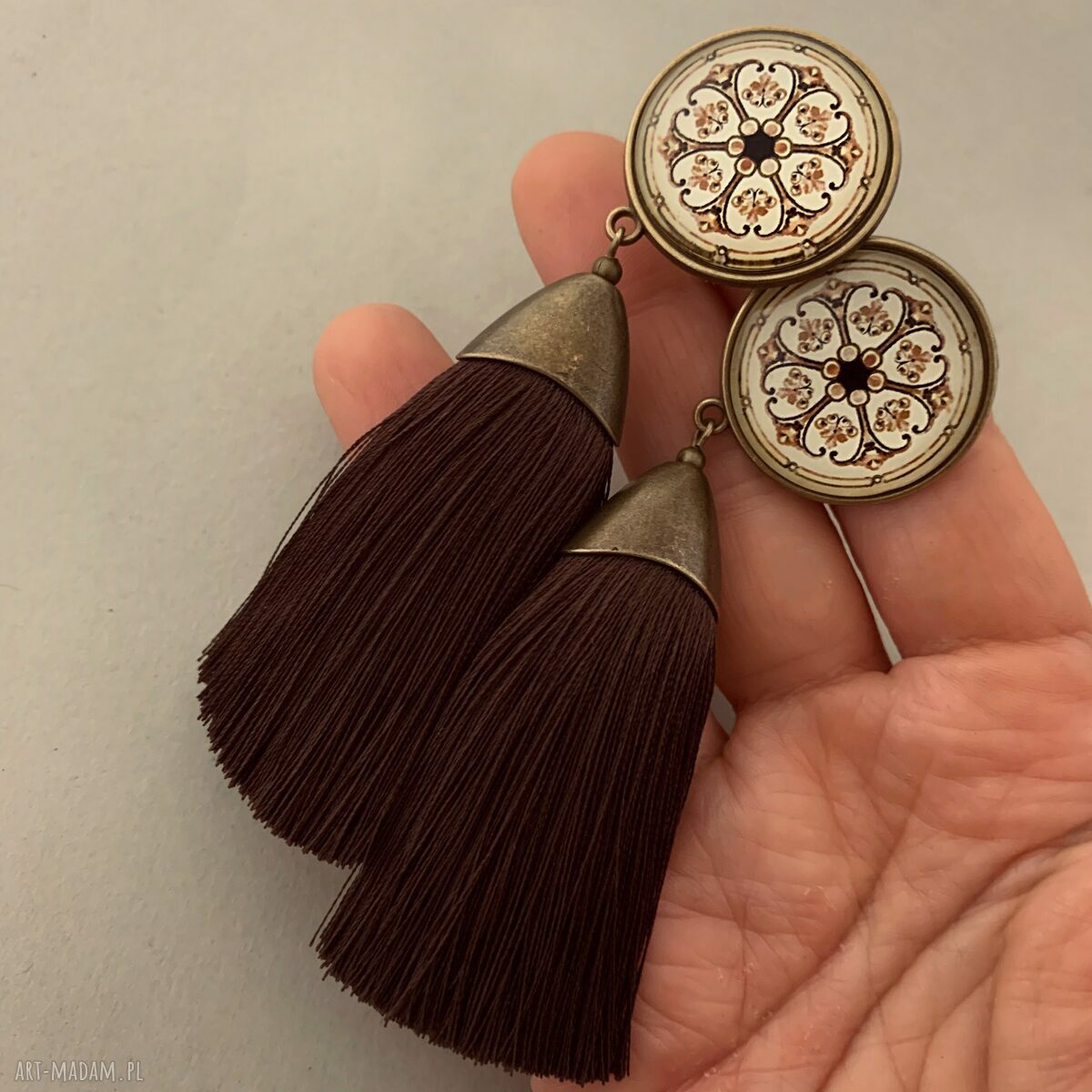 Klipsy Wiwiana Boho