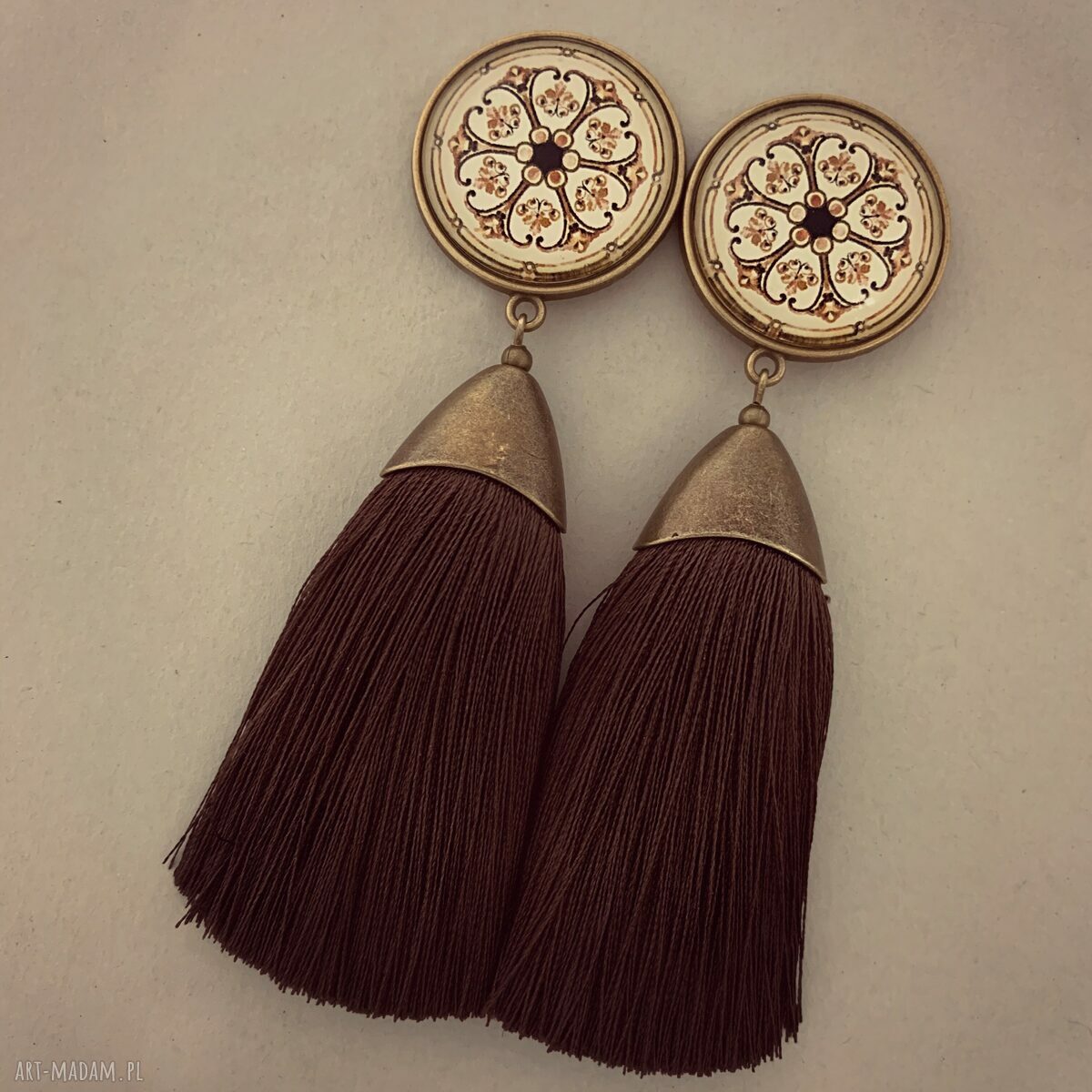 Klipsy Wiwiana Boho