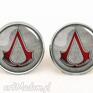 handmade kolczyki assassins creed sztyfty