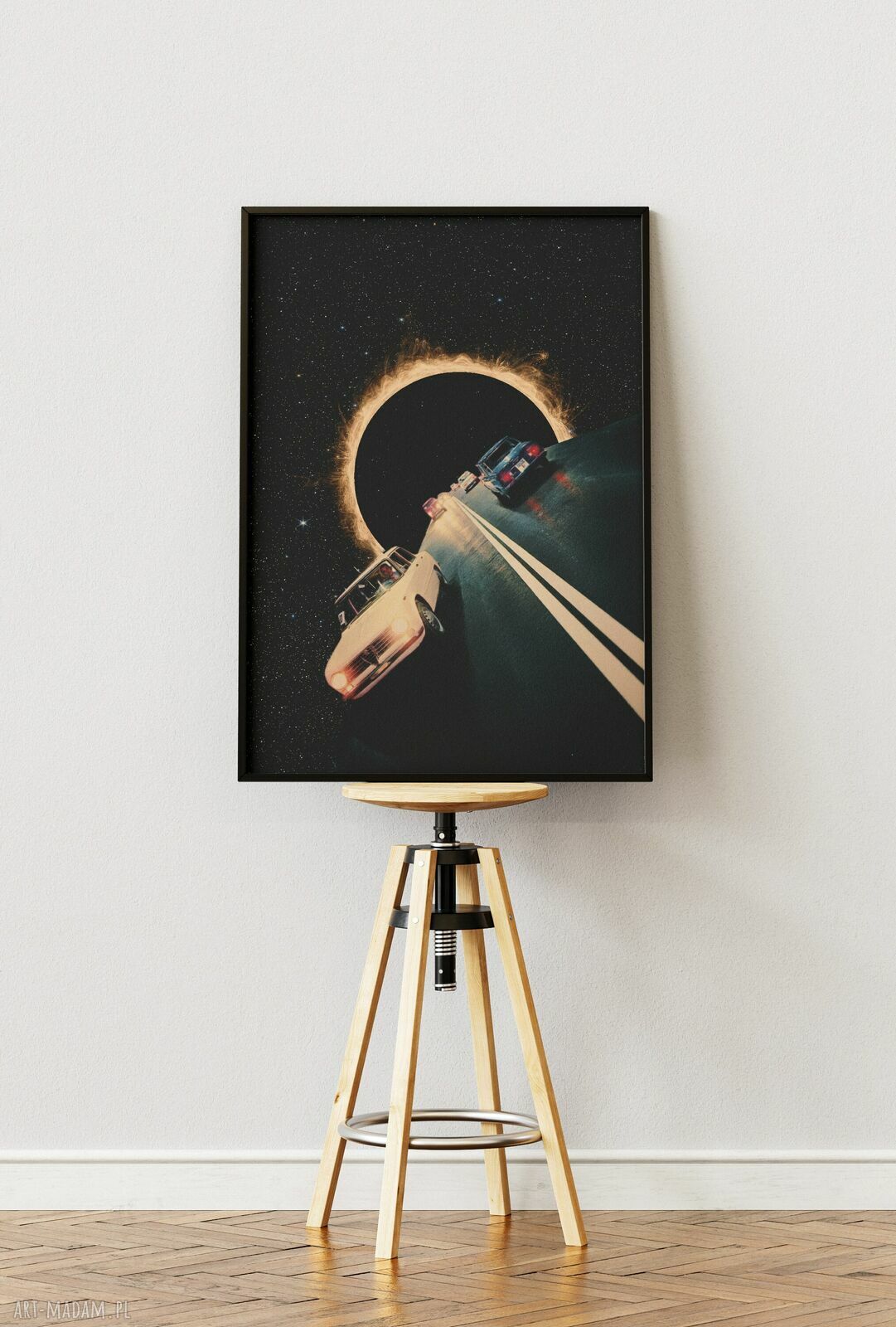 Plakat Włoska robota - Kolaż Fine Art A3