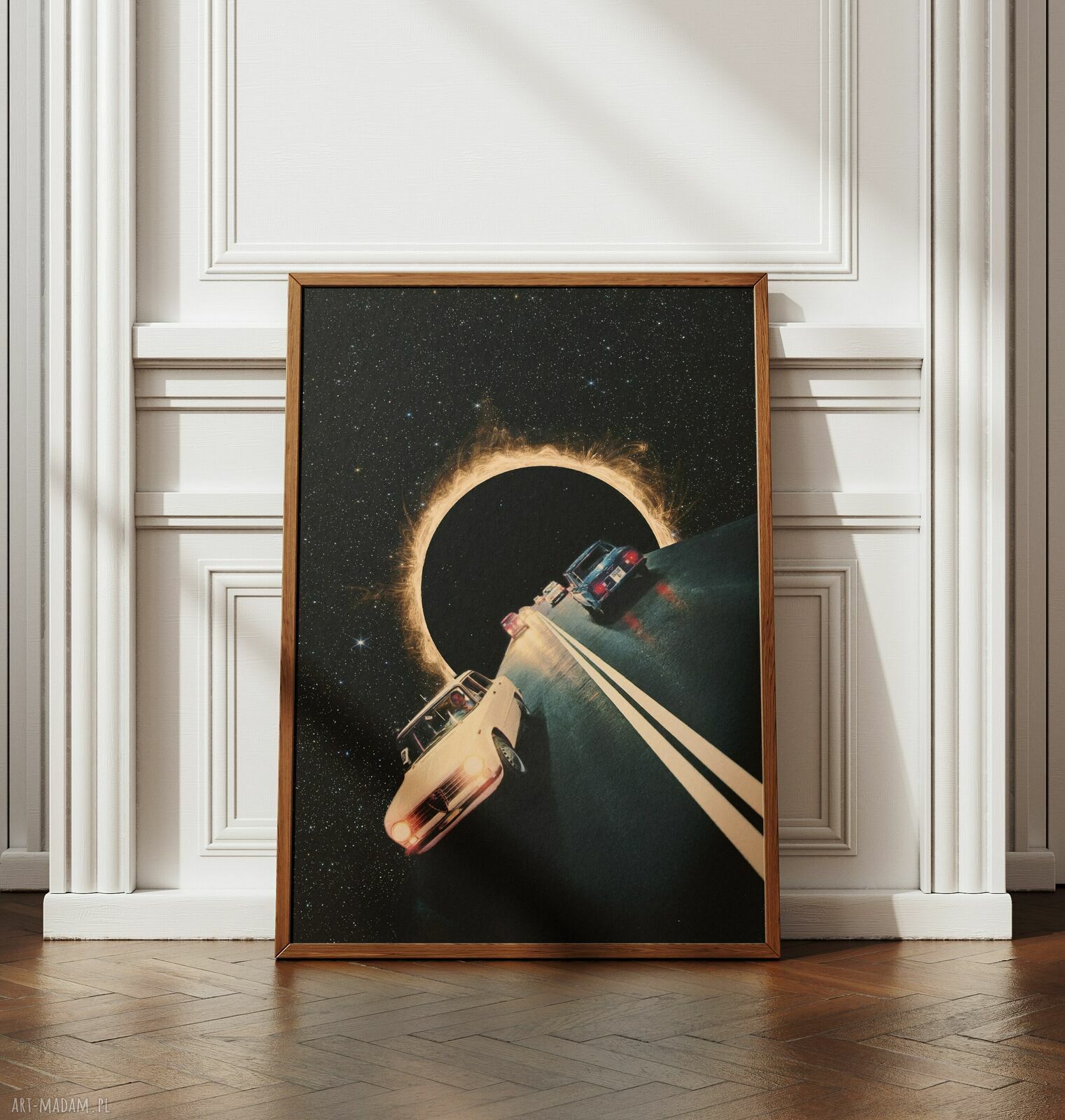 Plakat Włoska robota - Kolaż Fine Art A3