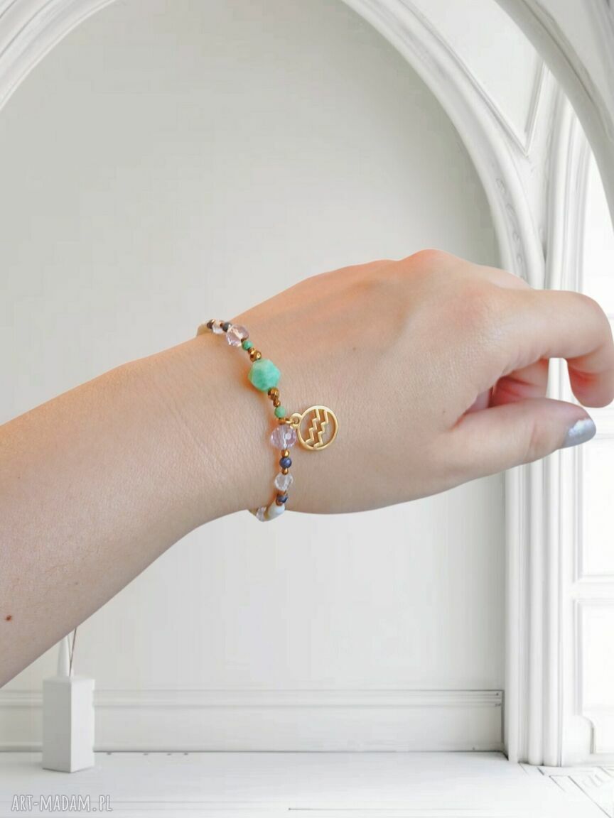 Bransoletka Wodnik - zodiac collection PREMIUM (najnowsza wersja)