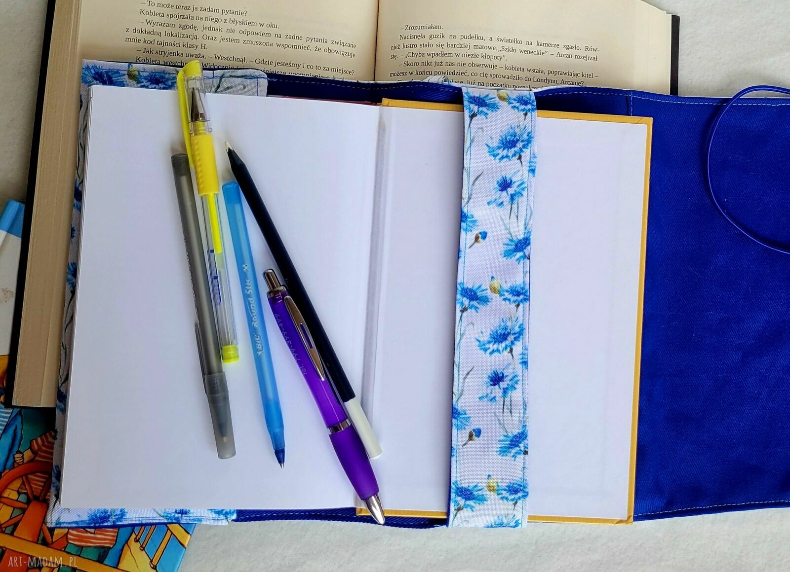 Wodoodporne etui na książkę i notes „Chabry”