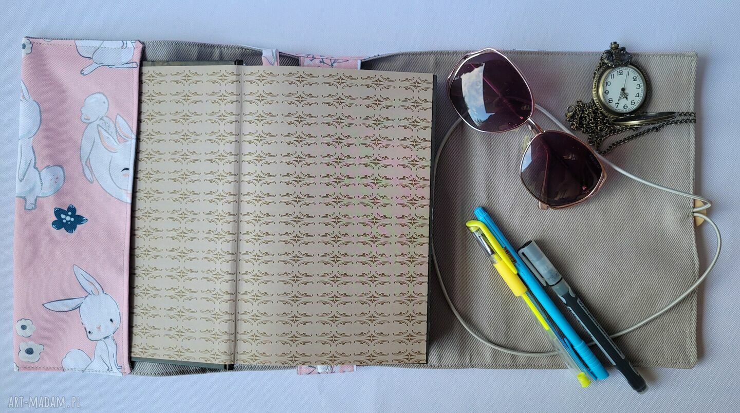 Wodoodporne etui na książkę i notes z zakładką - okładka bookcover