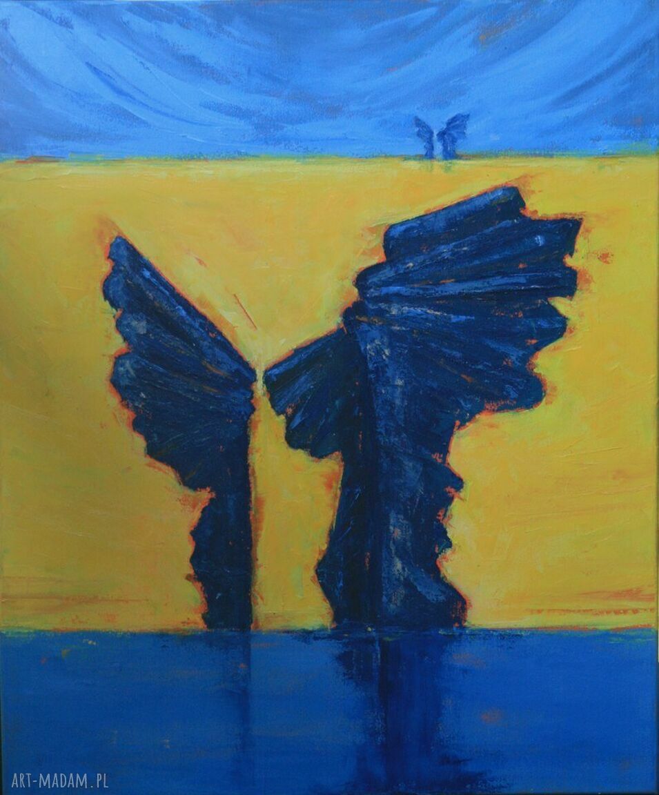 Wolność - autorski obraz olejny na płótnie 60x50 cm