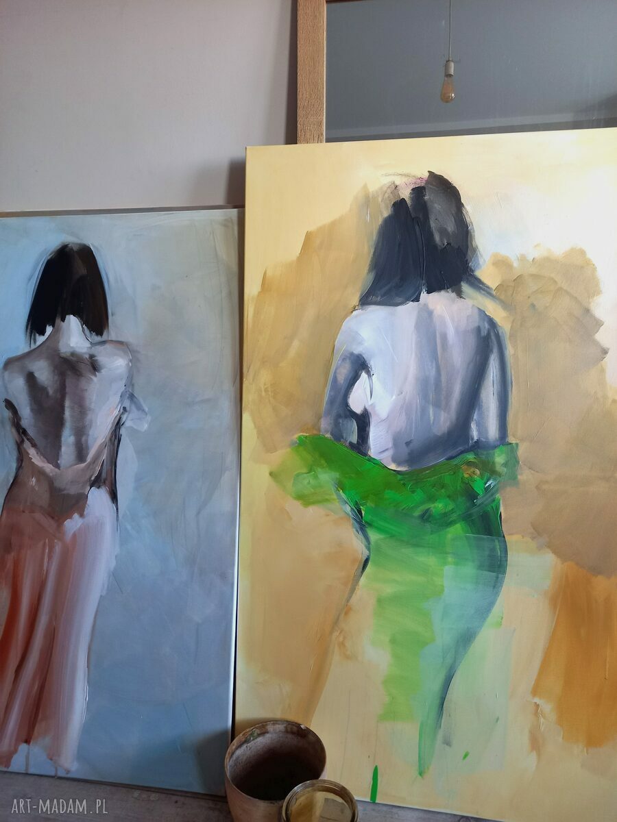 Obraz Woman 120x80 cm - akryl na płótnie