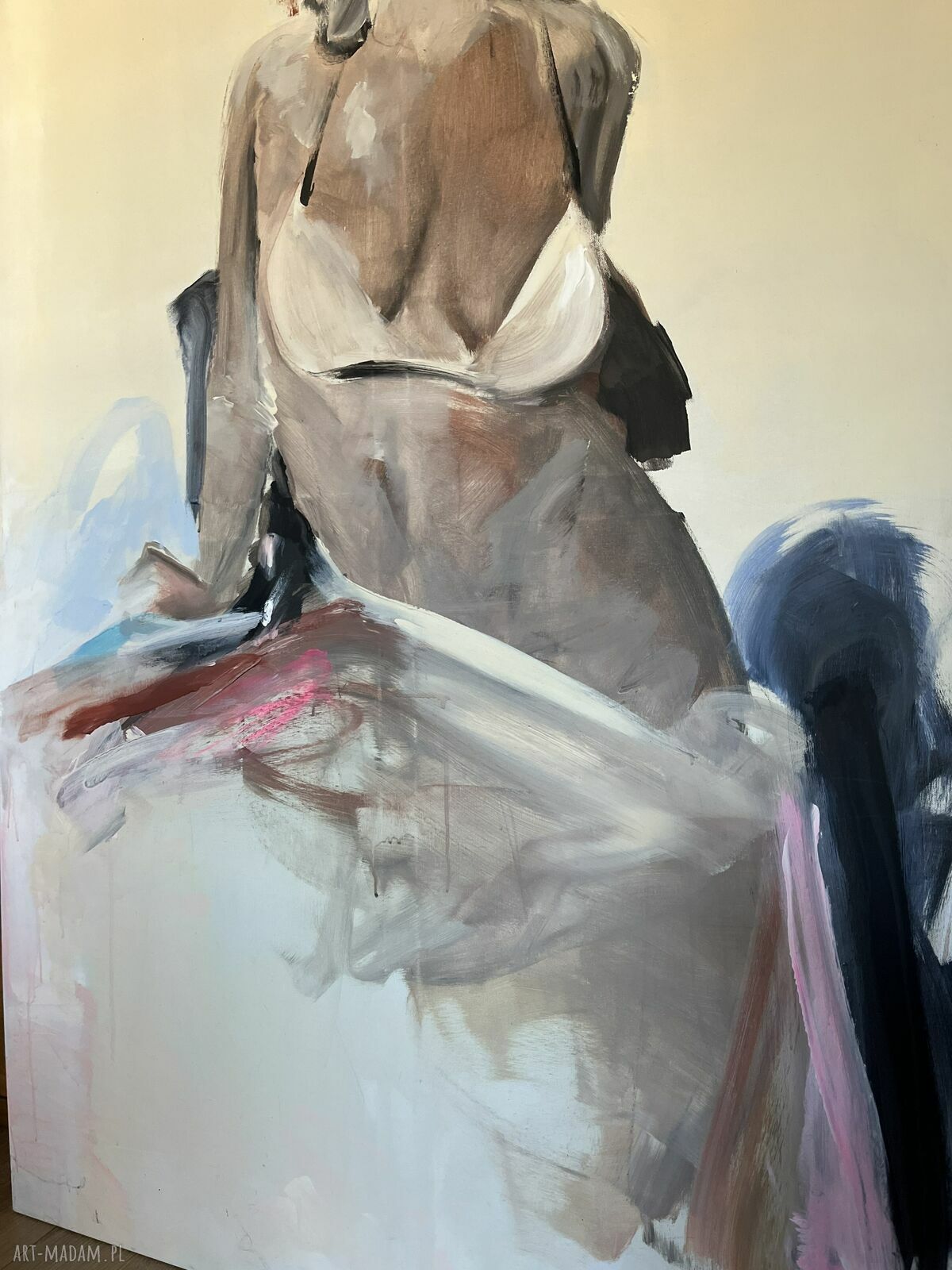Woman Art - duży obraz kobiety na płótnie 150x100 cm