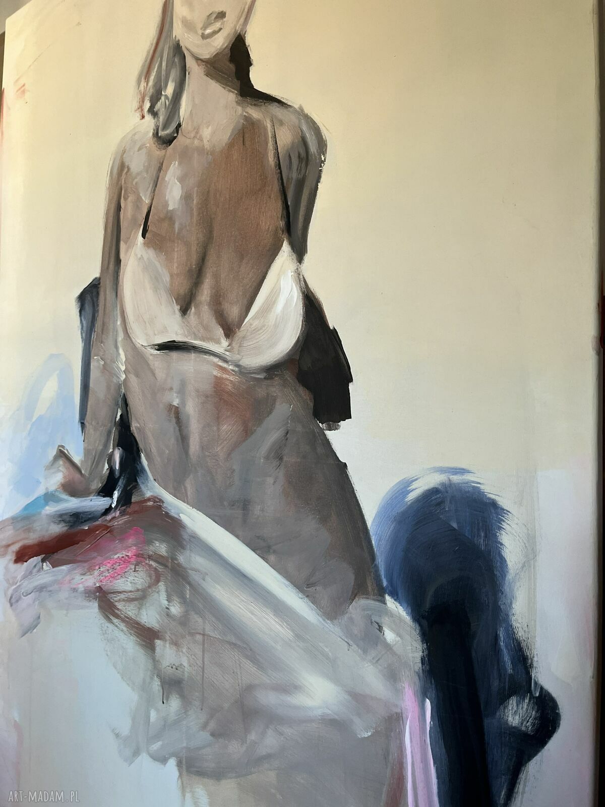 Woman Art - duży obraz kobiety na płótnie 150x100 cm