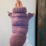 handmade akcesoria pure merino wełniany sweterek dla psa