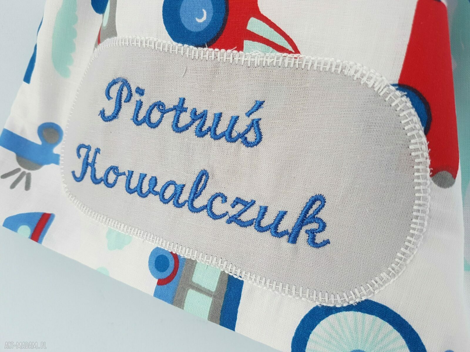 worek na kapcie zamówienie specjalne Hand Made