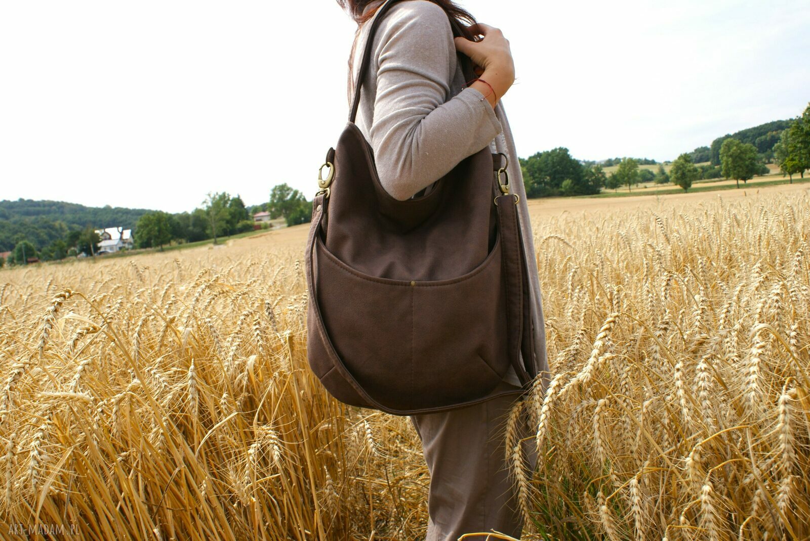 Workowka kakao nubuk Handmade