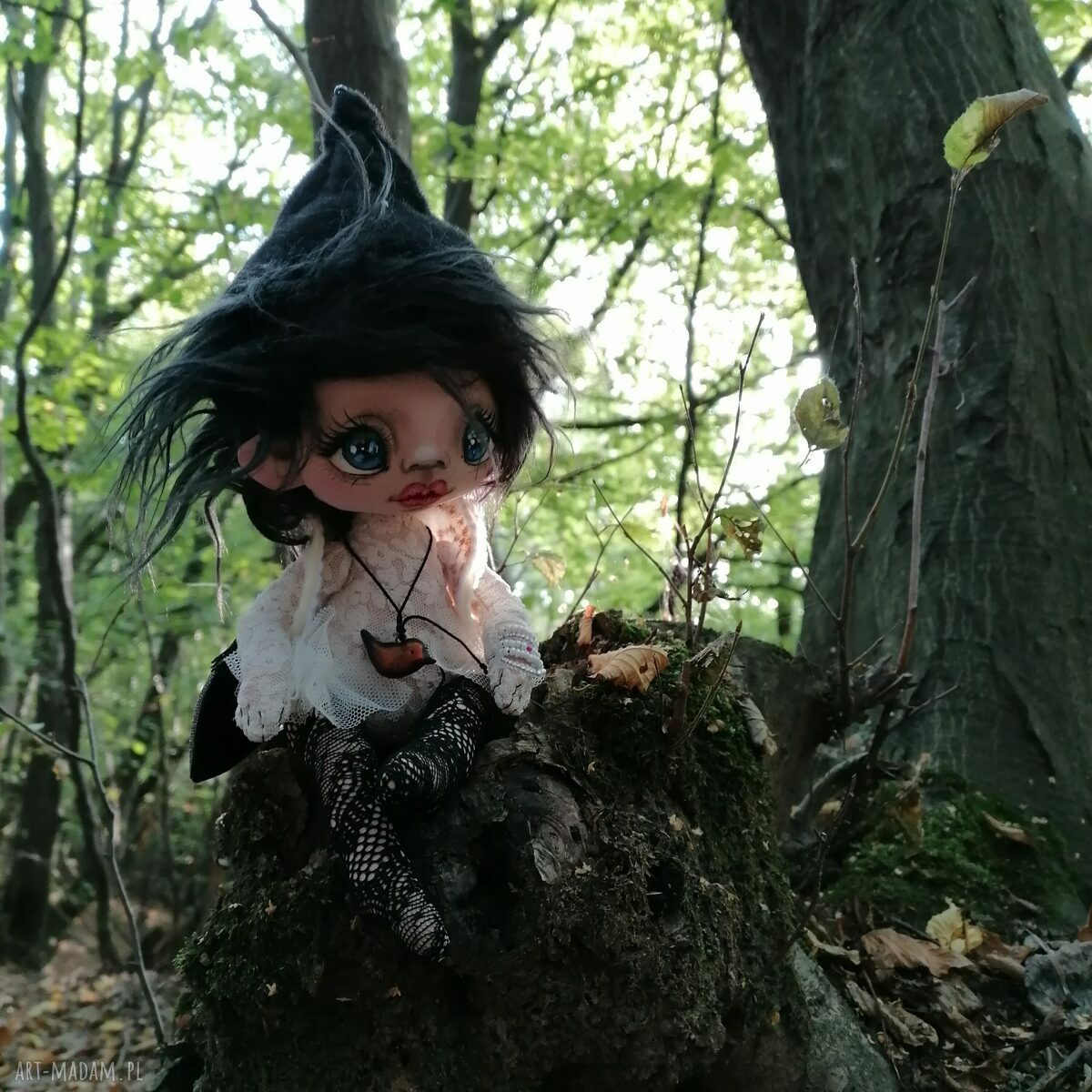 Wróżka Gala e-piet - artystyczna lalka kolekcjonerska szmacianka