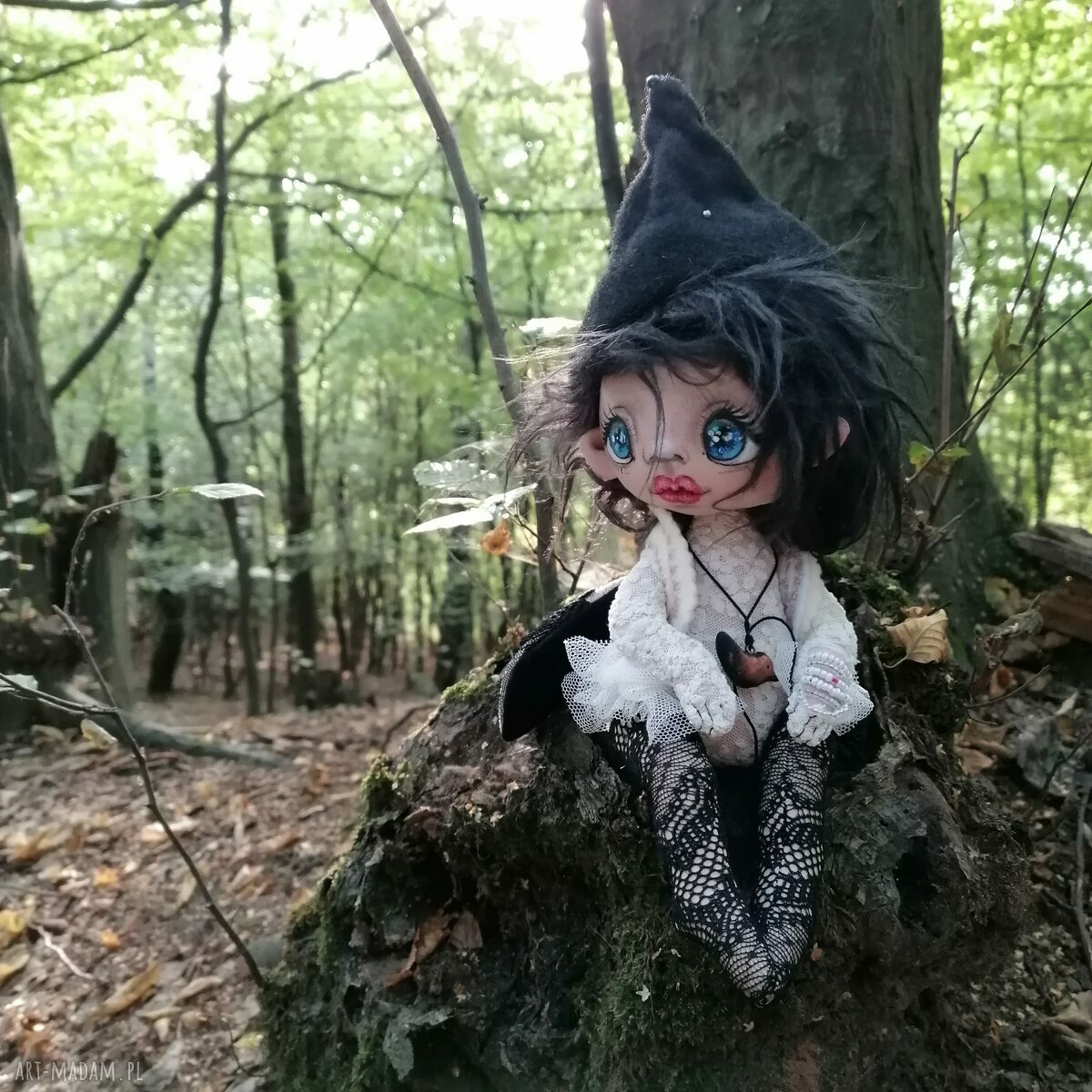 Wróżka Gala e-piet - artystyczna lalka kolekcjonerska szmacianka