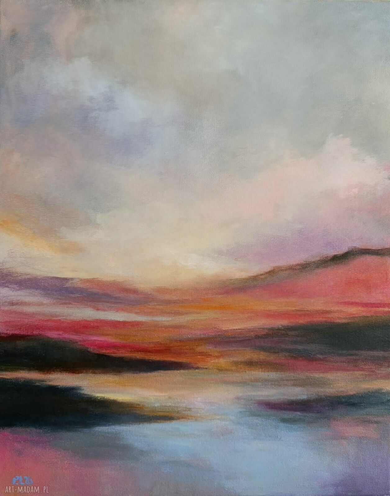 Wspomnienie - obraz akrylowy 50 x 40 cm na płótnie