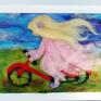 gustowne pokoik dziecka rower pod wiatr. obraz z kolekcji die