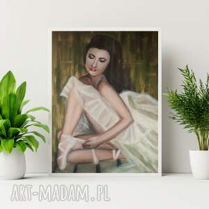 margo art wydruk balerina gold 2