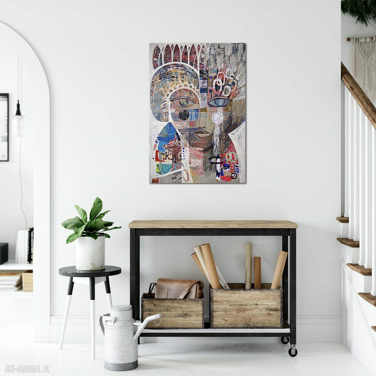Obraz na płótnie 60x90 cm - Szamanka
