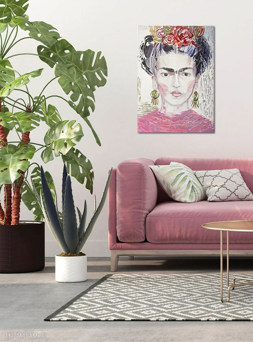 Obraz na płótnie 30x40 cm - Frida Kahlo (canvas print)