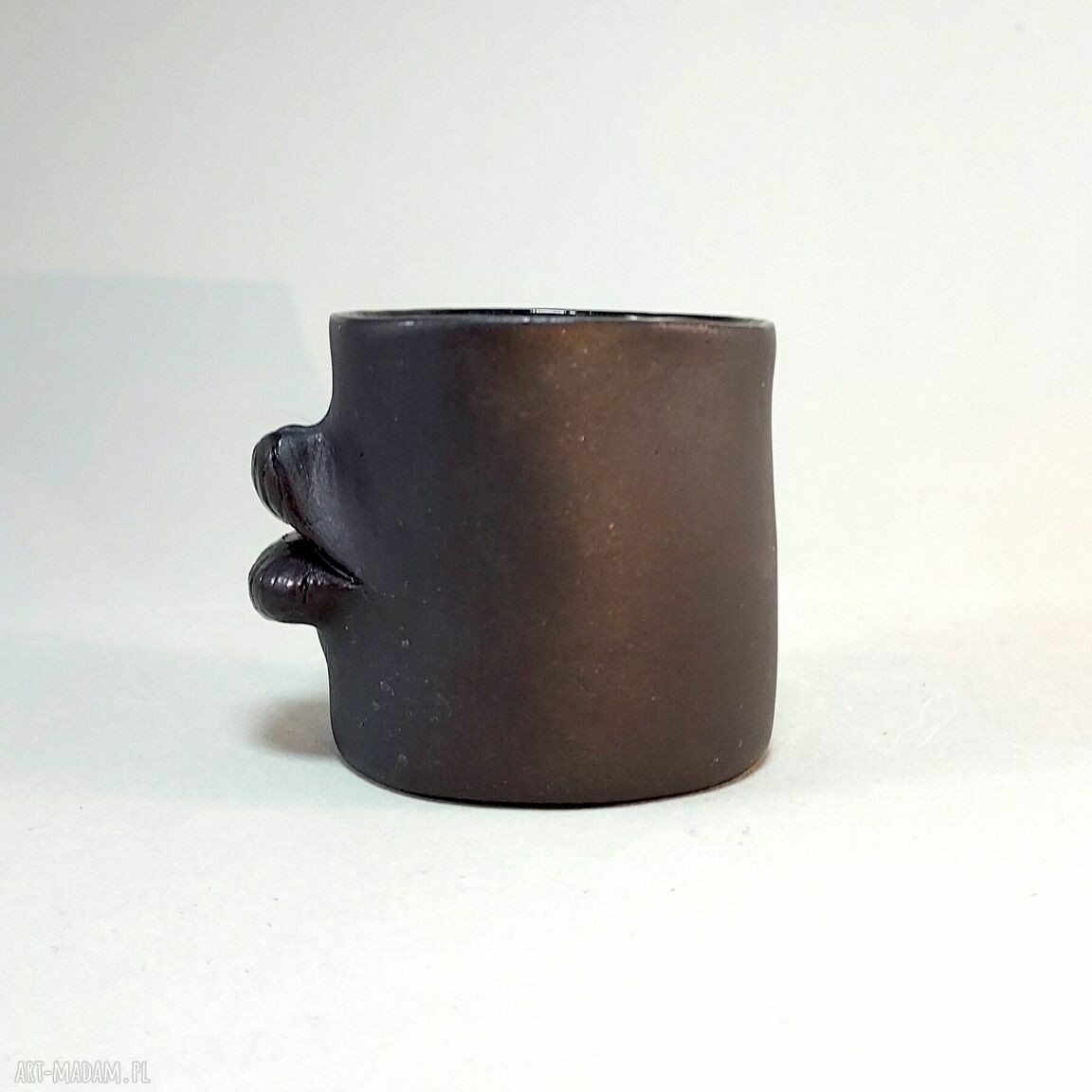 Wyjątkowa porcelanowa czarka espresso 100 ml - handmade