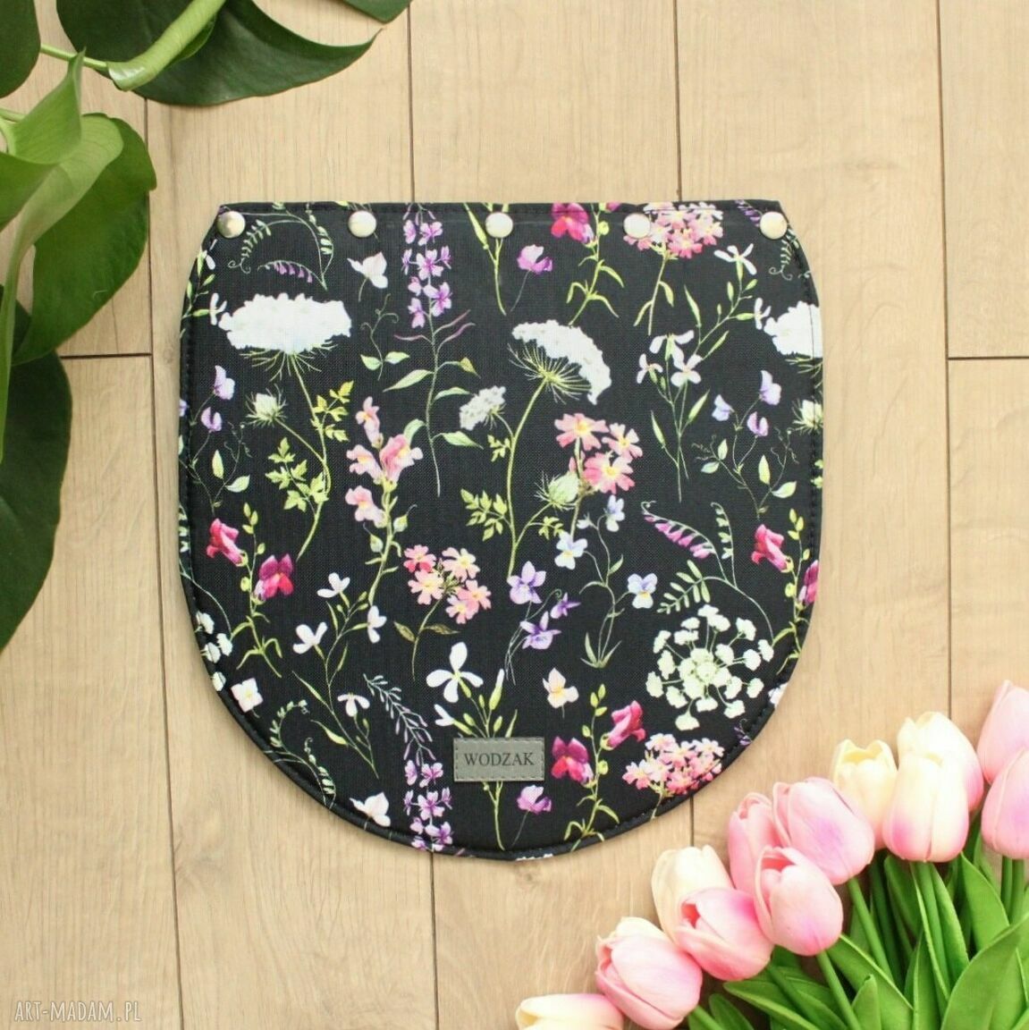 Wymienna klapka torebki erin wiosenną łąkę torebka kwiaty