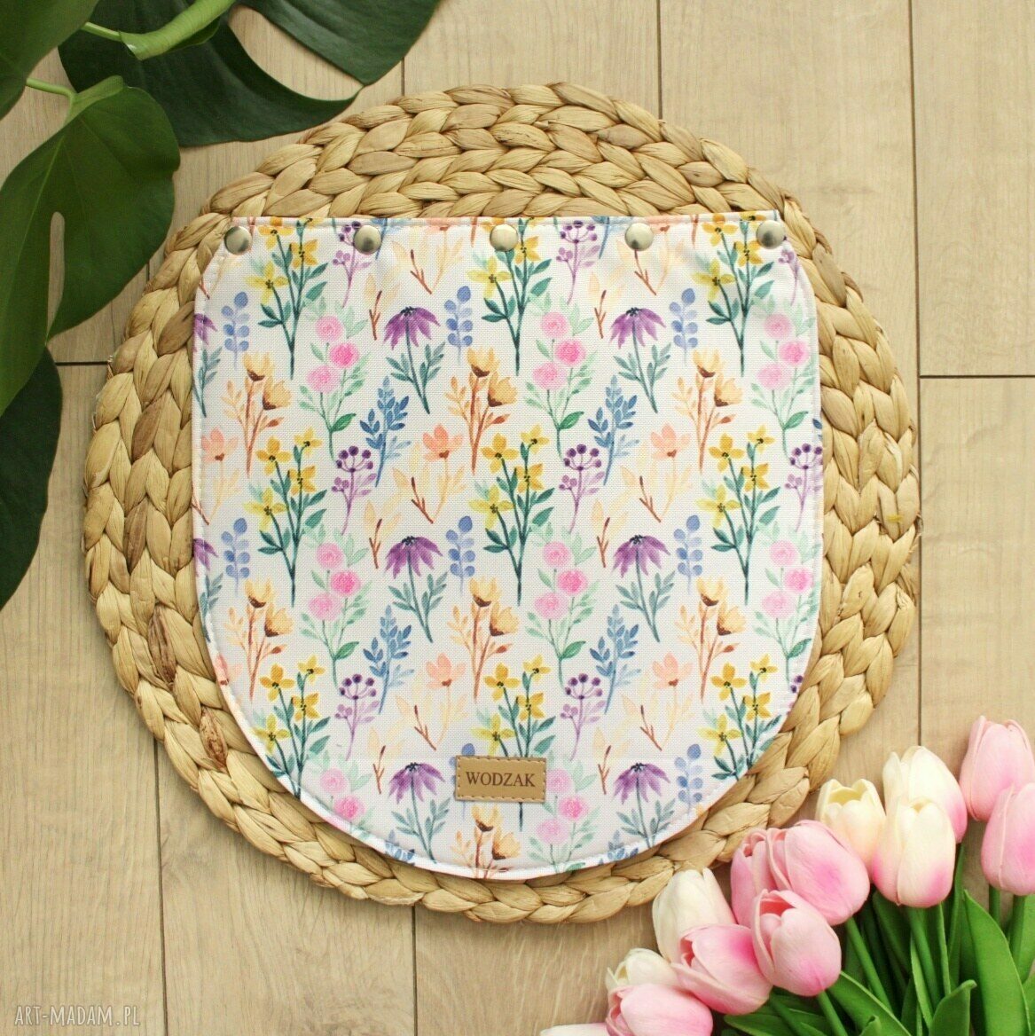 Wymienna klapka torebki erin wiosenne kwiaty torebka kolorowe
