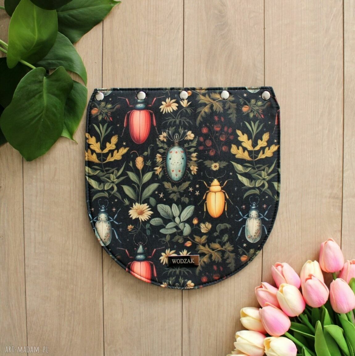 Wymienna klapka torebki erin żuki torebka owady kolorowa