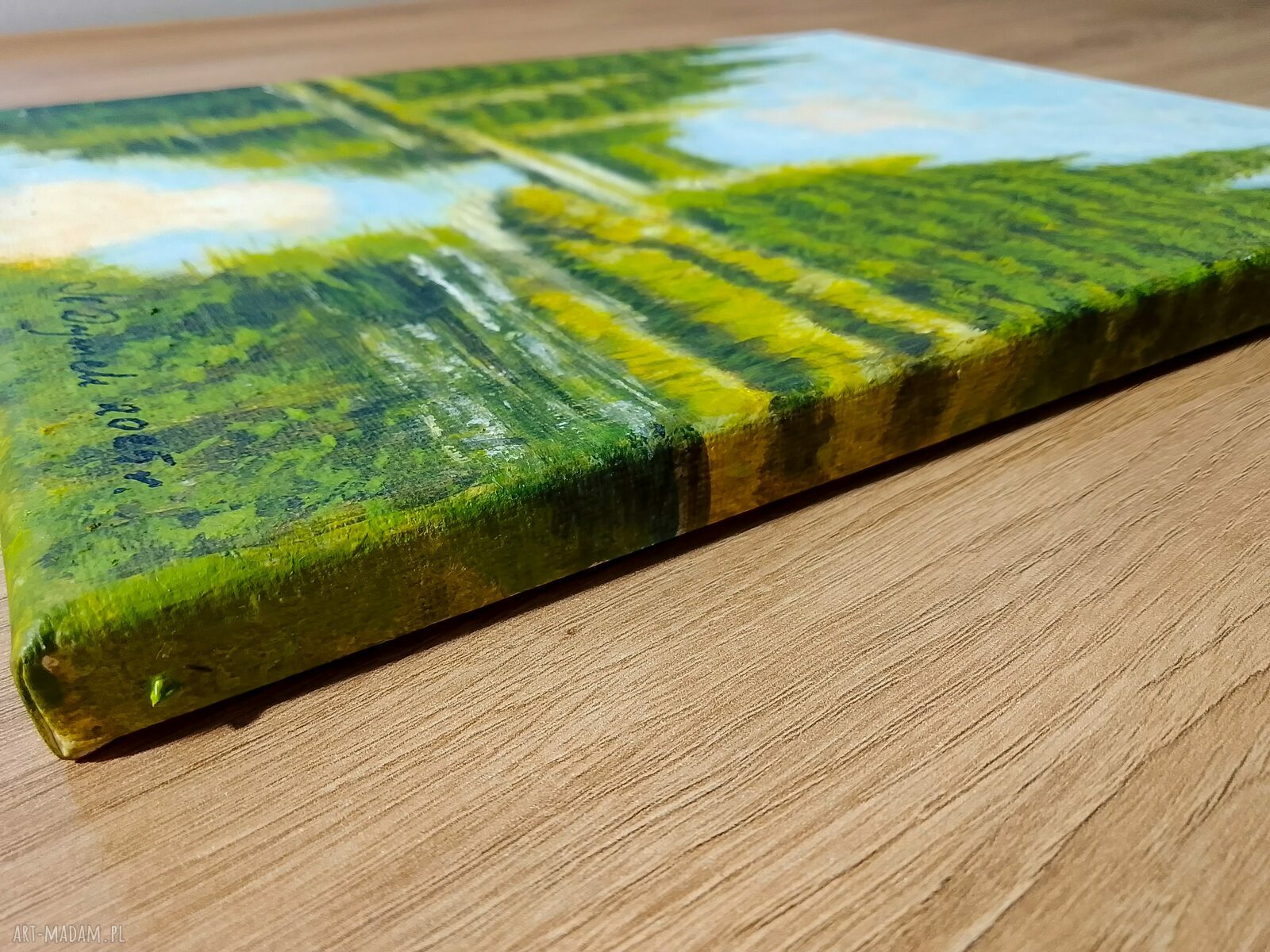 Dyptyk natury „Poranek i zmierzch” - obraz akrylowy 48x30 cm