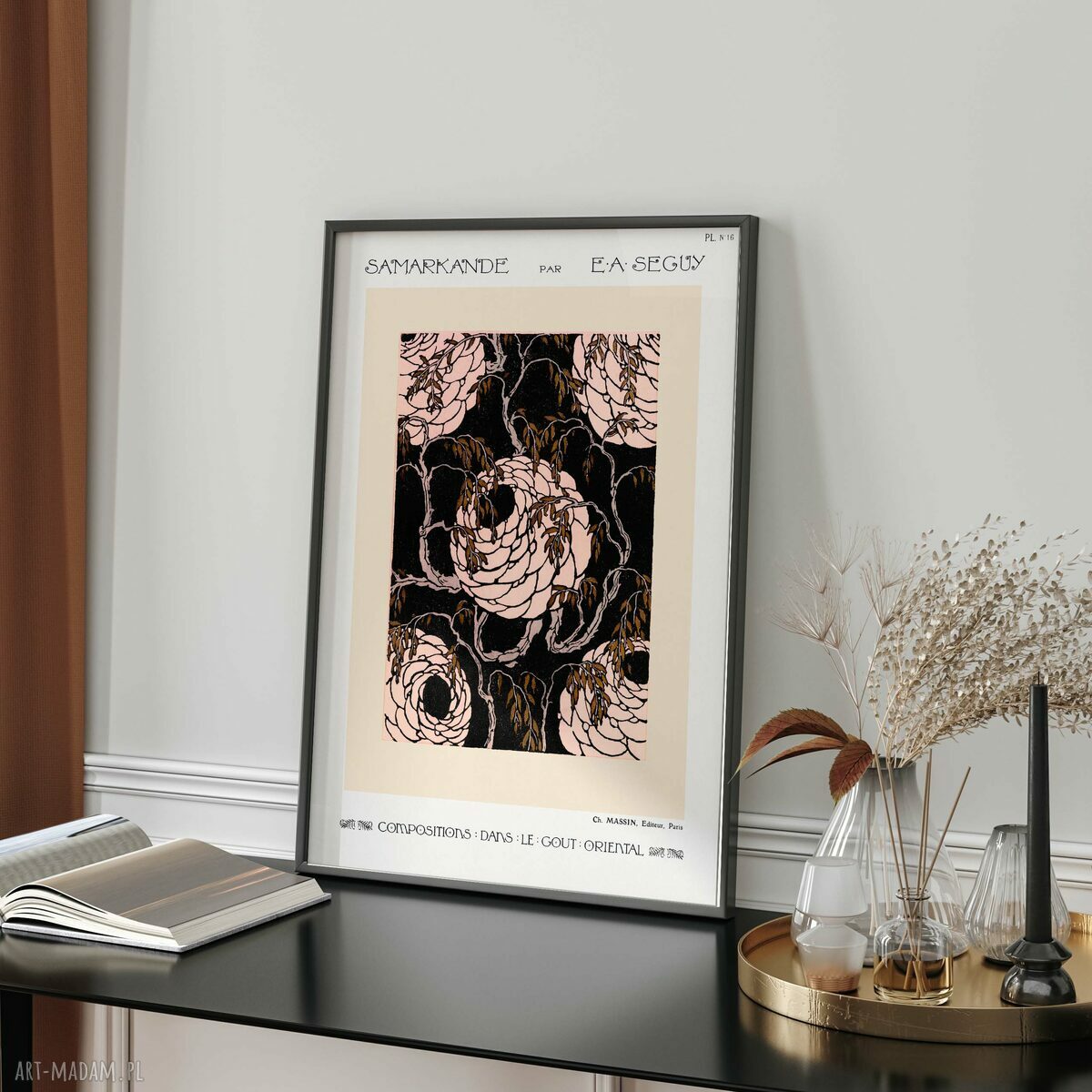 Plakat wystawowy Retro 50x70 cm - vintage wzory do Twojego wnętrza
