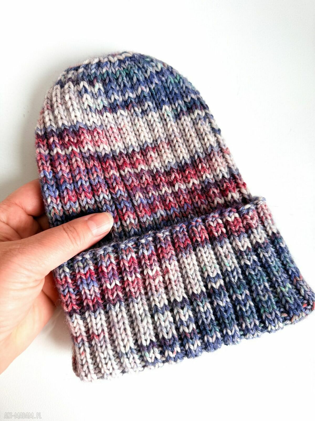 Podgląd projektu czapki handmade na zamówienie