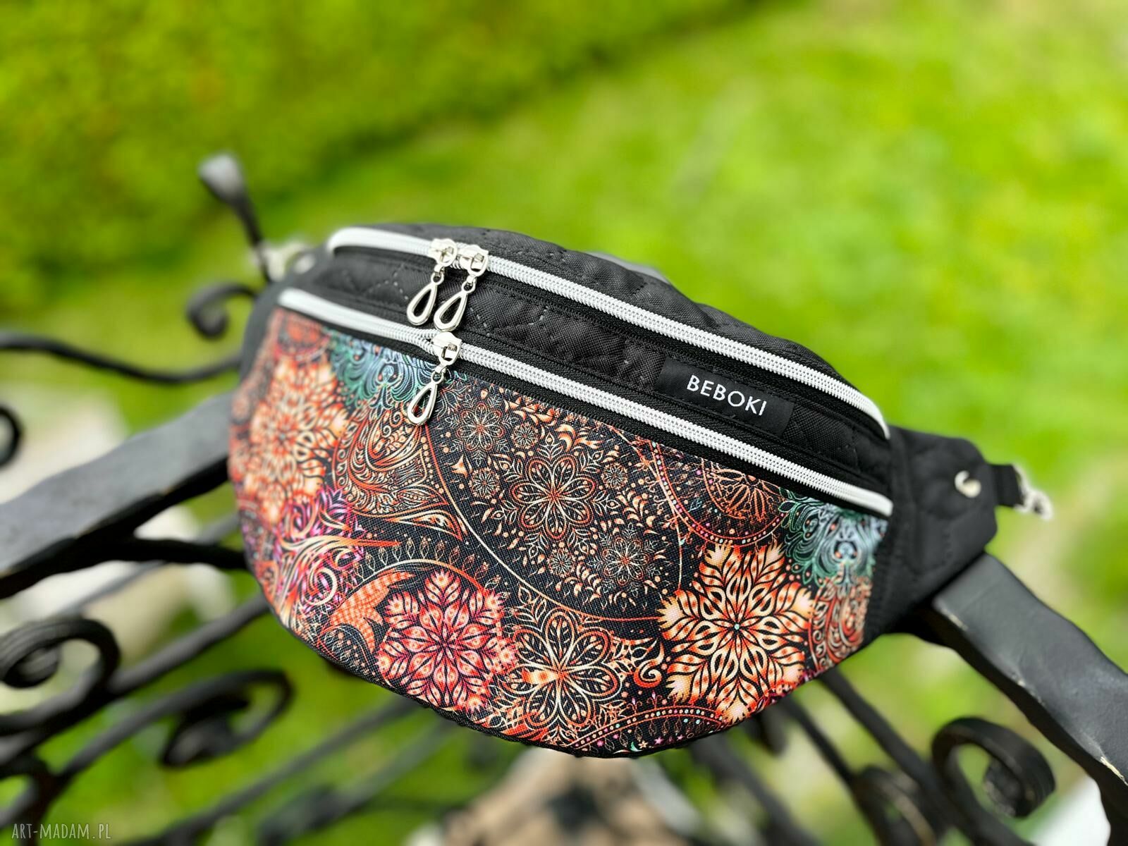 Nerka XL „Paisley Dream” na ramię - miniportfelik gratis (handmade)