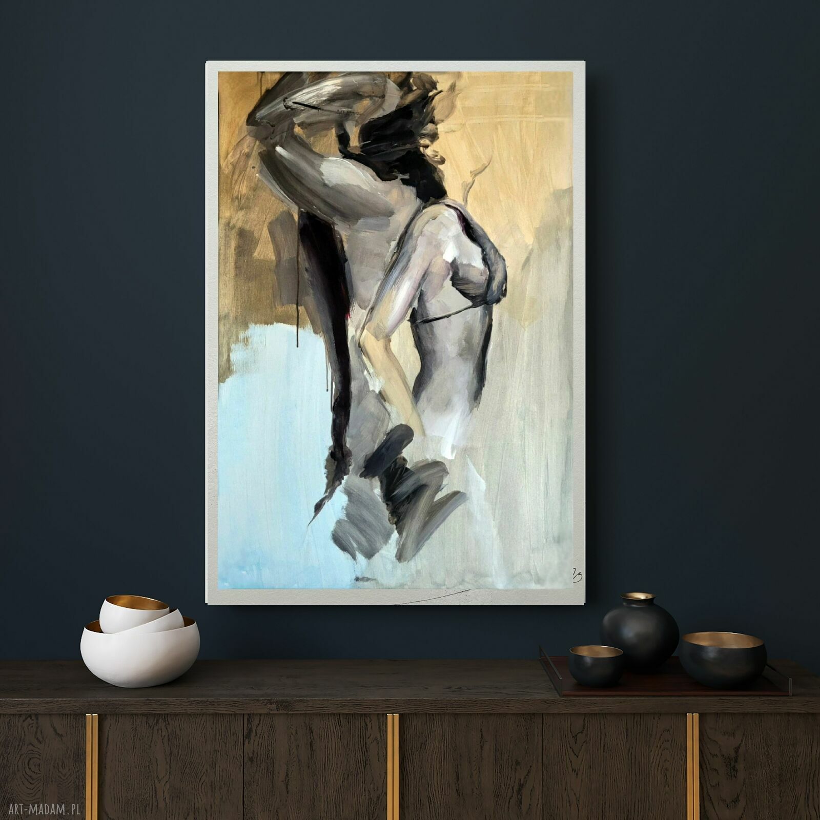 You Me - obraz mężczyzny i kobiety do sypialni 100x70 cm